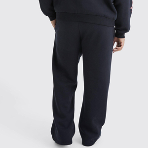 Conjunto Deportivo de Dos Piezas para Hombre, Talla Grande, Informal, Ecológico, de Forro Polar Estampado, Sudadera con Capucha y Pantalones Deportivos, para Invierno - Product Image 3