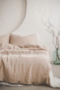 Housse de couette en lin pur européen en gros, taille personnalisée, service OEM/ODM pour hôtels et maisons, ensembles de housses de couette - Product Image 6