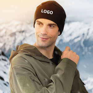 High Quality Acrylic Beanie <b>Cap</b> <b>Winter</b> Custom Design Printed 3D Embroidery Breathable Waterproof Style Beanies Custom Ski - Product Image 4