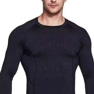 Camiseta Deportiva de Compresión para Hombre, Transpirable, de Secado Rápido, para Fitness, Alto Rendimiento, Gimnasio, Running - Product Image 3