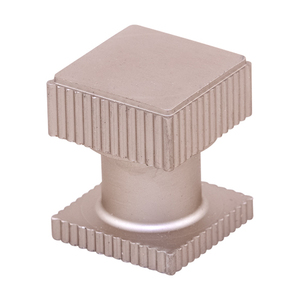 Poignée conique à niveaux en aluminium, design Tivara, laiton doré, noir, or rose, bleu ciel, marron mat, acier inoxydable mat pour armoire - Product Image 5