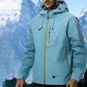 Chaqueta de Hombre para Exteriores, Impermeable, Cortavientos, Deportiva, para Escalada, Senderismo, con Múltiples Bolsillos, Cremalleras para Esquí, Calidad Premium, Logotipo Personalizado - Product Image 4