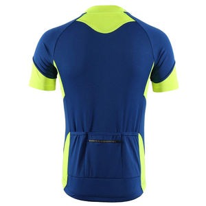 Maillot de Ciclismo de Verano para Hombre, Cómodo, de Manga Corta, Transpirable, con Estampado por Sublimación, para Bicicleta de Montaña y Carretera, 100% Poliéster - Product Image 3