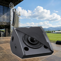 Haut-parleur de monitoring mono en bois LS3 coaxial 12 pouces/15 pouces actif/passif avec puissance de 400W/350W et connectivité XLR/Speakon