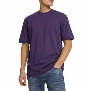 High Quality Men's Short Sleeve T-<b>Shirts</b> 100% Cotton Knitted Fabric Solid Custom Logo Printing Eco-Friendly Breathable Smart - Product Image 2