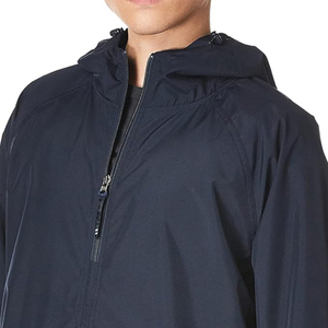 Wholesale Factory <b>Light</b> Weight Breathable <b>Waterproof</b> Windbreaker <b>Jacket</b> Casual Sportswear with Hooded Collar and Zipper Closure - Product Image 6