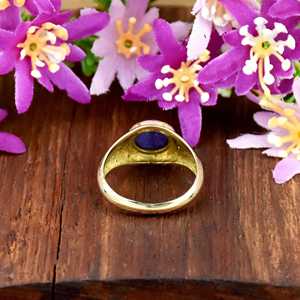 Wholesale <b>Mens</b> <b>Ring</b> New Arrival Natural Purple Copper Turquoise Gemstone <b>Signet</b> <b>Ring</b> Fine Jewelry 925 <b>Sterling</b> <b>Silver</b> <b>Ring</b> - Product Image 6