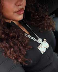 GRA Certified Trendy 3D Cartoon Pendant Iced Moissanite <b>Diamond</b> 925 Silver VVS <b>Chain</b> Custom Hip Hop Fine Jewelry for <b>Men</b> - Product Image 3