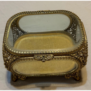 Boîte de rangement décorative en aluminium laiton antique pour hôtel et maison, décoration de table - Product Image 5