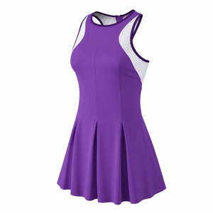 Ensemble de tenue de tennis personnalisée pour femmes, chemise et jupe respirantes à séchage rapide pour l'entraînement et les tournois - Product Image 1