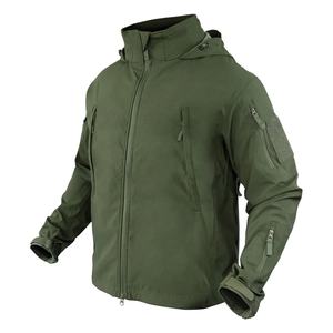 Gran oferta, chaquetas Softshell deportivas personalizadas para hombre, abrigos para acampar al aire libre, chaqueta cortavientos impermeable con capucha - Product Image 4