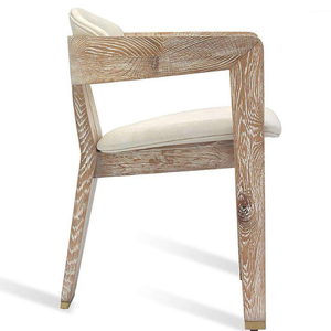Chaise de salle à manger de style moderne avec matériaux durables et coussin rembourré pour la décoration de meubles de maison - Product Image 4