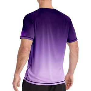 Camiseta Deportiva de Manga Corta Blanca para Hombre, Ecológica, de Secado Rápido, 180g, Spandex/Poliéster, Transpirable, UPF50+, Compresión, Harry - Product Image 5