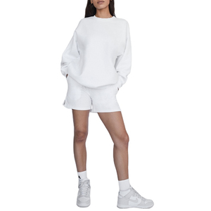 Camisetas de Felpa para Mujer, Talla Grande, 100% Algodón, Estilo Urbano, Moda Primavera, Precio de Fábrica, Venta al Por Mayor - Product Image 2