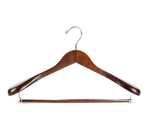 Premium Wooden Clothes <b>Hanger</b> Cheap Rate Durable <b>Hangers</b> for Shirts Coats Suits and Closet Use By M/S SHAAD HANDICRAFTS - Product Image 1