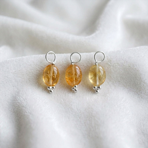 Crystal Quartz Birthstone <b>Pendant</b> Natural Clear Quartz Wire Wrapped Charm Tumble Smooth Gemstone <b>Pendant</b> Silver Plated Women - Product Image 3