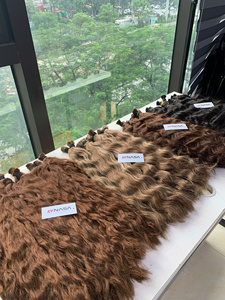 Cabello Vietnamita Virgen de Lujo Premium NASA a Granel - Extensiones 100% Naturales Sin Procesar, Puntas Súper Dobles, Permanente, Todos los Colores, Para Salones - Product Image 4