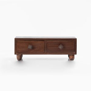 NONO Mini coffre en bois élégant de qualité organisant de petits objets Solution de stockage multifonctionnelle Japandi pour l'emballage de bijoux - Product Image 1