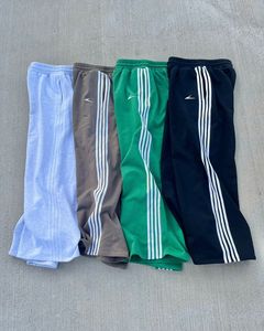 Factory Direct Men's Vintage Colored Trousers Casual Fashion Pants Slim Fit Polyester Comfortable Durable <b>Elastic</b> Waist - Product Image 3