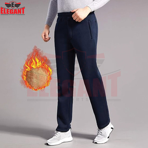 Wholesale Rate Custom Logo Fleece <b>Men</b> Sweatpants <b>Loose</b> Fit <b>Jogger</b> Pants Heavyweight Cotton Casual Athletic Track Pants - Product Image 6