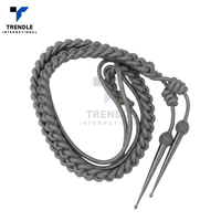 Aiguillette décorative en métal de qualité supérieure, corde formelle, utilisation quatre saisons, options de fabrication personnalisées de haute qualité, tendance