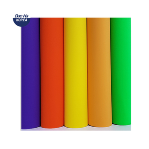 แผ่นไวนิล HTV PVC Flex ยี่ห้อ Dae Ha ขายดีที่สุดในเกาหลี ทนทานต่อการซักได้ดีเยี่ยม เหมาะสำหรับงานตัดด้วยเครื่องพล็อตเตอร์ ใช้สำหรับงานรีดร้อนลงบนเสื้อผ้า - Product Image 5