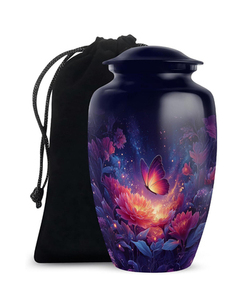 Urnas de Cremación de Latón para Cenizas de Adultos, Urnas Hechas a Mano para Hombre y Mujer, Urnas Decorativas, Urnas Funerarias - Product Image 1