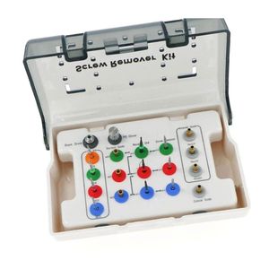 Kit universal de extracción de tornillos dentales rotos, guía de perforación para implantes e instrumentos quirúrgicos para odontología - Product Image 1