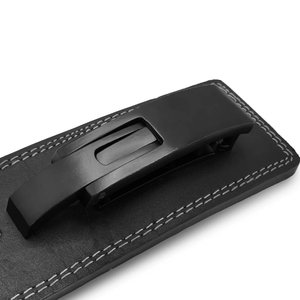 Ceinture de levage en cuir robuste pour haltérophilie et powerlifting – Vente en gros OEM/ODM pour la sécurité et le fitness - Product Image 3