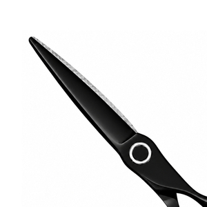 Ciseaux de coiffure professionnels en acier inoxydable de 6 pouces, durables et réutilisables, faible MOQ, pour la coupe de cheveux et le toilettage de la barbe, vente en gros d'usine, OEM - Product Image 3