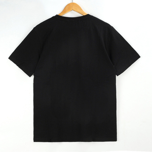 Camiseta de Hombre, Corte Regular, Tejido de Punto Frontal, Algodón Lavado, Cuello Redondo, Color Sólido, Estilo Urbano, Largo Regular - Product Image 5