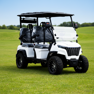 รถกอล์ฟไฟฟ้าแท้ 4 ที่นั่ง ความเร็ว 30 กม./ชม. ระยะทาง 30 กม. ได้รับการรับรองมาตรฐาน CE/GCC รับน้ำหนัก 400-500 กก. ขึ้นเนินได้ 20-25 องศา ขายดี ปี 2025 - Product Image 1