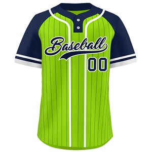 Vêtements de sport, maillot de baseball à manches courtes, tissu sportif de qualité supérieure, style athlétique, taille personnalisée, haute élasticité, impression DTF - Product Image 6