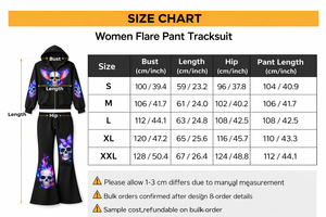 Custom Breathable Winter Hooded Solid Flare <b>Pant</b> Track Suit | Unisex/Women Streetwear Two Piece Set | 100% Cotton OEM Wholesale - Product Image 6