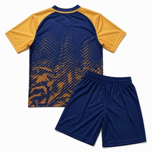 Conjunto de Camiseta de Fútbol de Verano con Cordón Ajustable y Estampado por Transferencia de Calor Personalizado, Uniforme de Fútbol para Hombre de Secado Rápido y Transpirable - Product Image 2