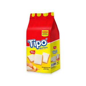 Cookies aux œufs Tipo Cream 115g, biscuits fourrés à la crème d'œufs doux et sucrés - Product Image 1