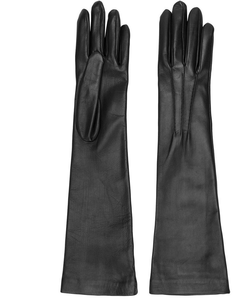 Gants d'opéra en cuir personnalisés pour femmes, à écran tactile, longueur poignet, pour l'hiver, décontractés, pour l'extérieur, les voyages et les soirées - Product Image 2