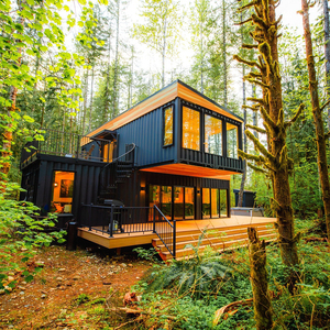 บ้านขนาดเล็กพรีเมียม บ้านเคลื่อนที่ร่วมสมัยสำหรับการอยู่อาศัยในเมือง ที่พักในสวนหลังบ้าน สตูดิโอในสวน และบ้านสไตล์โมเดิร์น - Product Image 6