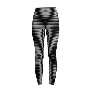Leggings de yoga à taille haute élastique avec logo personnalisé, couleur personnalisée, spandex/polyester respirant, leggings pour femmes - Product Image 1