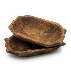 Elegante tazón de masa de madera maciza, tamaño personalizado, hecho a mano, ecológico, moderno, de lujo, vela de mesa, decoración de frutas, tazón grande - Product Image 6