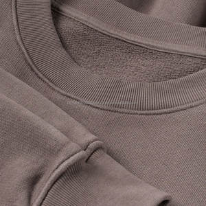 Sweats en éponge française 100% coton de haute qualité sweat à col rond blanc impression sweat-shirt pour hommes - Product Image 5