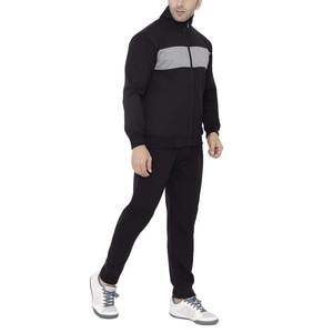 Conjunto Deportivo INDEX para Hombre, Color Azul Marino, Bloques de Color, Sudadera con Cierre Frontal y Pantalones, Estilo Casual Deportivo, para Otoño - Product Image 3