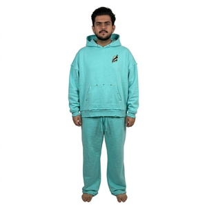 ชุดวอร์มลำลองแบบสวมใส่สบายสำหรับผู้ชายไซส์ใหญ่  ชุดออกกำลังกายสำหรับวิ่ง ฟิตเนส และการฝึกซ้อม - Product Image 4