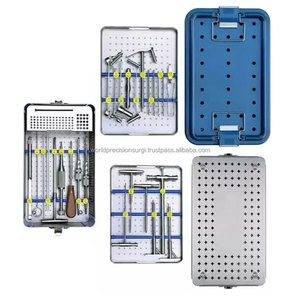 Orthopedic DHS DCS Instrument <b>Set</b> with Graphic Case Box Dynamic Hip Condylar <b>Screw</b> Surgical Tools Manual for Clinic Hospital Use - Product Image 2