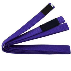 Ceinture de karaté/taekwondo respirante et à séchage rapide, en coton durable de qualité supérieure, couleur personnalisée, unisexe, équipement d'arts martiaux, vente chaude - Product Image 2