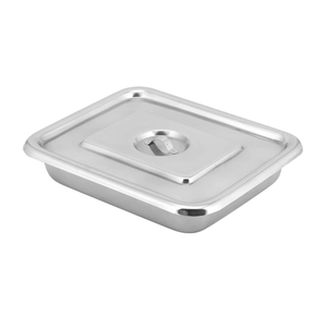 Plateau plat en acier inoxydable pour instruments médicaux, plateaux médicaux manuels de classe I, à vendre à bas prix - Product Image 2