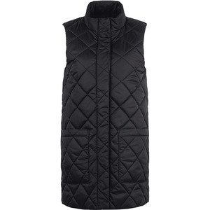 Gilet matelassé d'hiver personnalisé sans manches pour femme, idéal pour le golf et l'équitation - Product Image 1