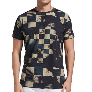 T-shirt de luxe pour homme à manches courtes, col rond, respirant, séchage rapide, style streetwear décontracté, nouvelle collection - Product Image 1