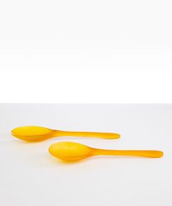HANDMADE RESIN SALAD <b>SPOON</b> Servers Decorative <b>Serving</b> <b>Spoons</b> Set Salad Mixing Dinner Fork <b>Spoon</b> Handle Salad - Product Image 6