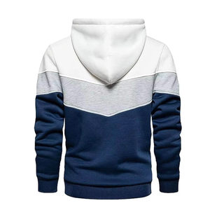 2026 Wholesale Men's Heavyweight Contrast Sleeve <b>Fleece</b> Pullover Hoodie Customized Men's <b>Thick</b> <b>Fleece</b> Hoodies - Product Image 6